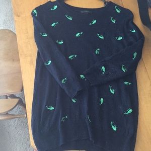 JCREW whale sweater